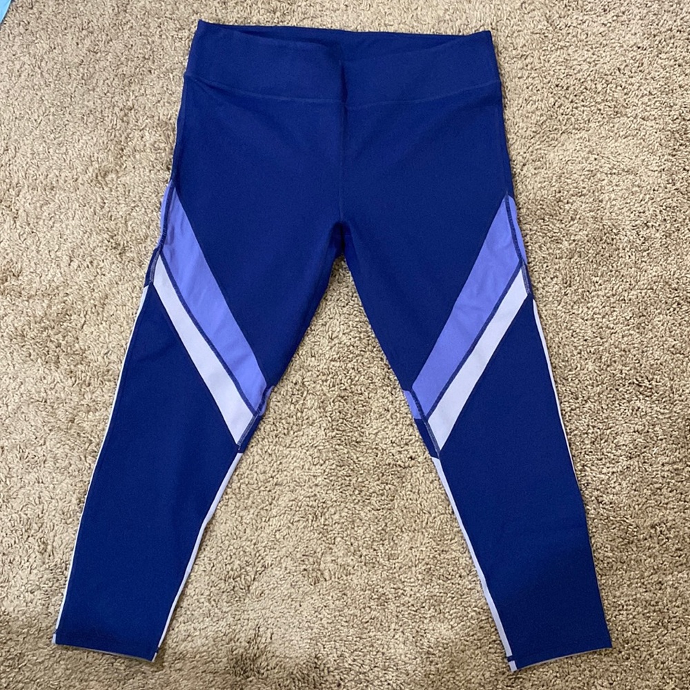 NWT Fabletics Brogan Mesh Capri (XL)